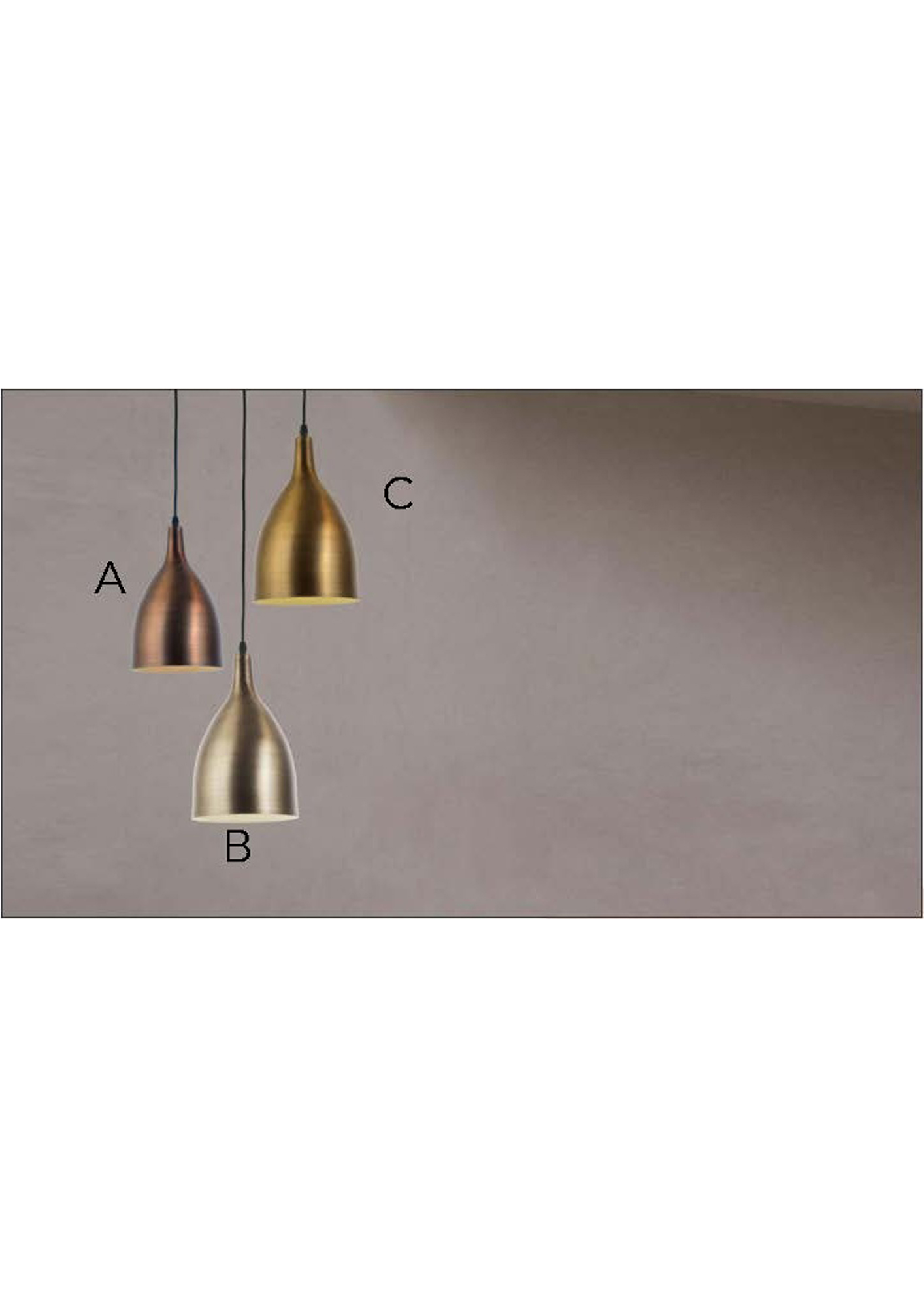 Beyond Lights - Metal Pendant Lamp- GL